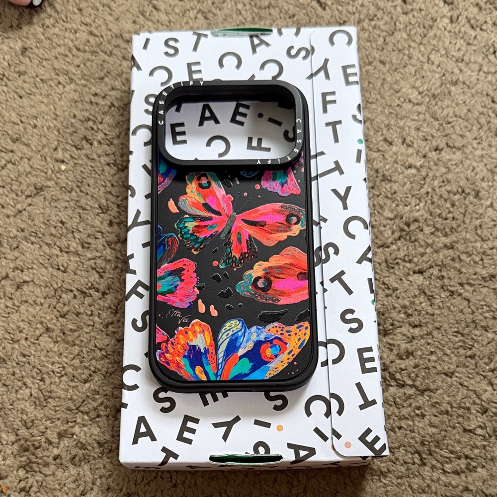 Vibrant Butterfly Design Phone Case